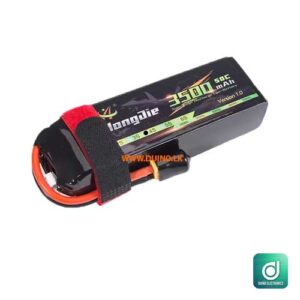 11.1V 3500mAh 50C 3S Lipo Battery 14.5×4.2×2.2cm