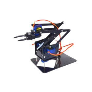 4 DOF Robot Arm Kit without Servo Motors for DIY Projects